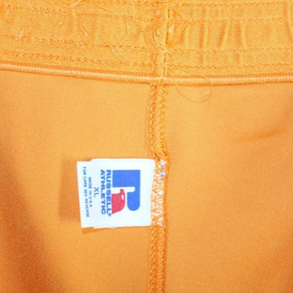 Vintage Russel Athletic Orange Nylon Spandex Pants Size XL - Picture 6 of 9